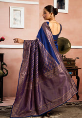 Raatrani Resham Banarasi Silk Saree
