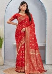 Rudrani Banarasi silk saree